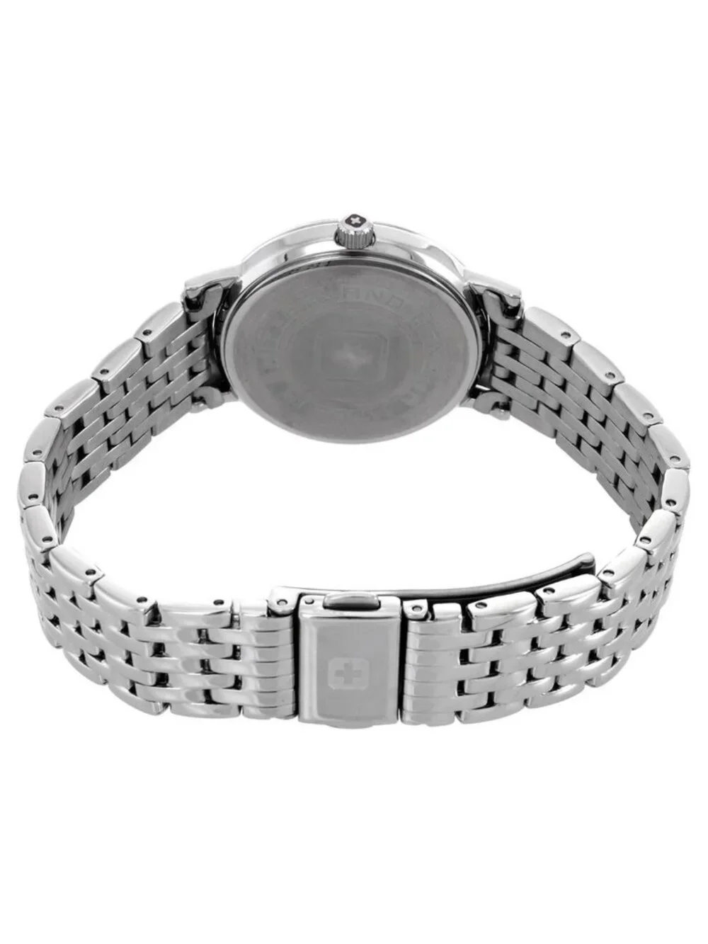 NWT Hanowa Rivera Quartz Crystal Black Dial Ladies Watch